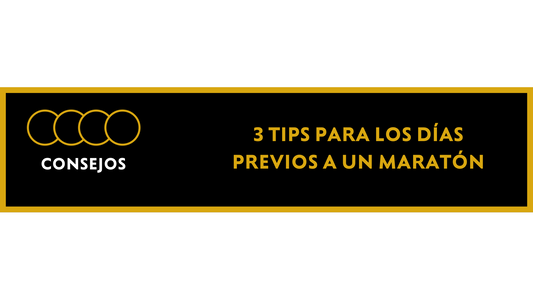 3 Consejos para los días previos a un Maratón 42km