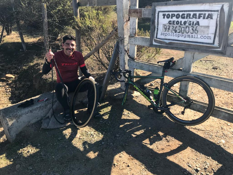 pinchazo ciclismo