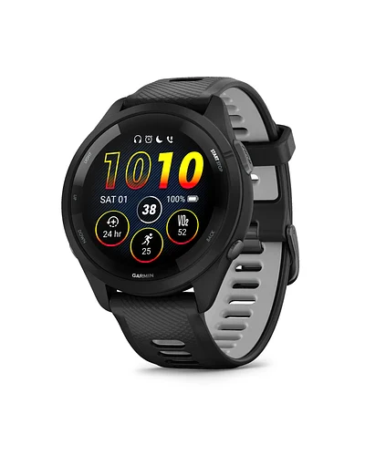 Garmin Forerunner® 265 MUSIC Black. Negro - Reloj GPS Multideporte con Pantalla AMOLED