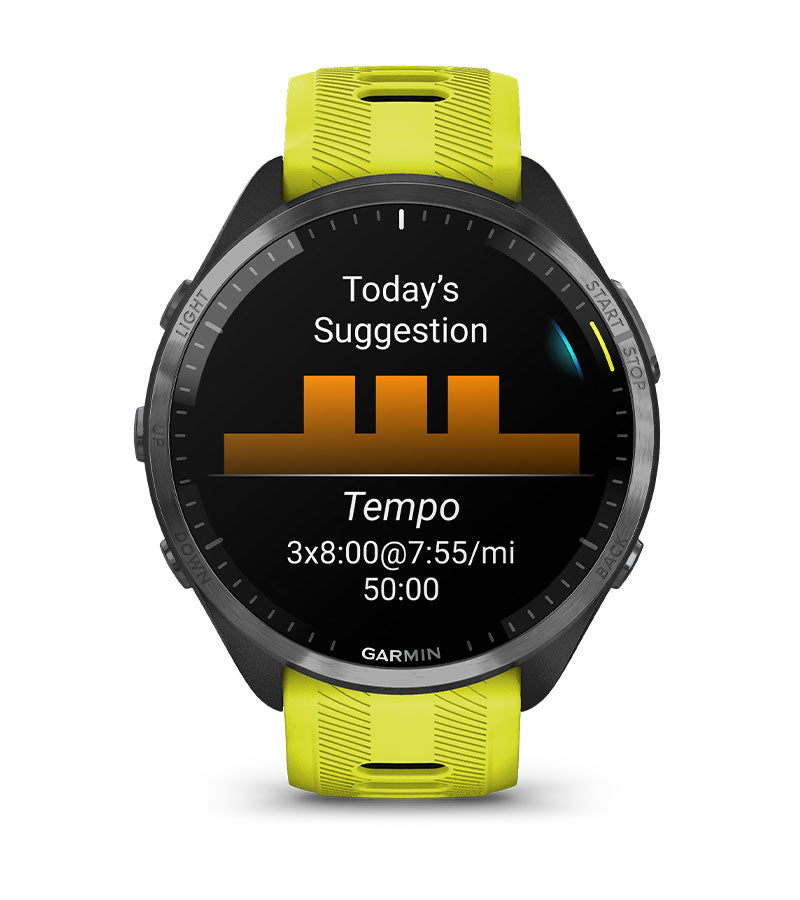 Garmin Forerunner® 965 Yellow Amarillo - Reloj GPS Multideporte con Pantalla AMOLED