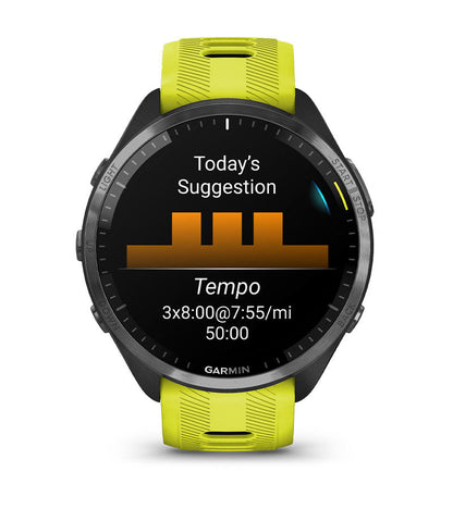 Garmin Forerunner® 965 Yellow Amarillo - Reloj GPS Multideporte con Pantalla AMOLED