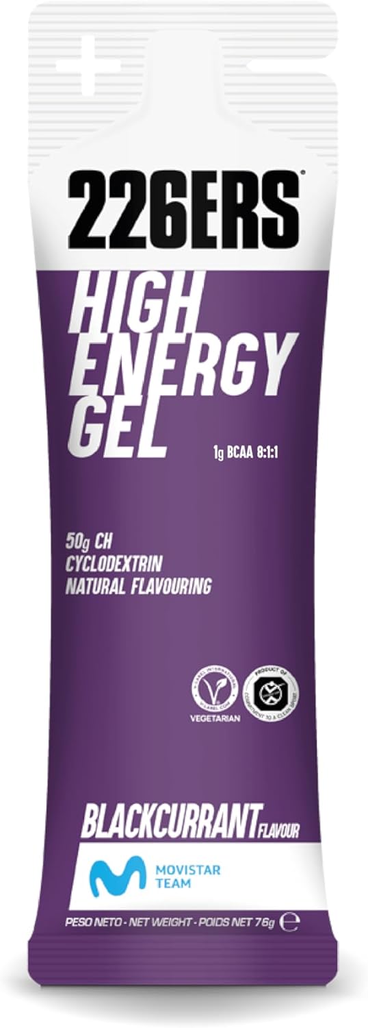 Gel 226ers High Energy Gel 76grs vegano (4 Sabores)