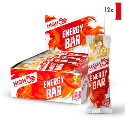 Barra energética High5 (2 sabores Caramelo y Coco)