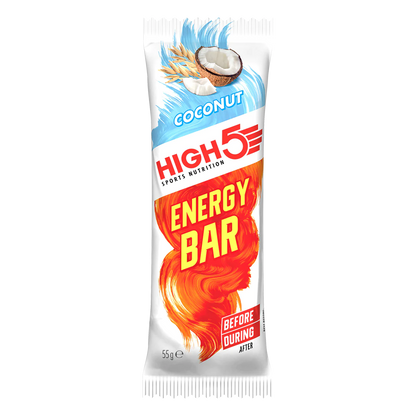 Barra energética High5 (2 sabores Caramelo y Coco)