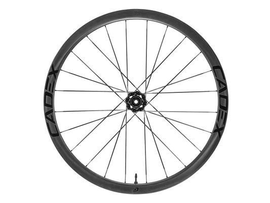 Rueda de ruta de carbono perfil 36 Cadex - Tubeless - Disco - Trasera