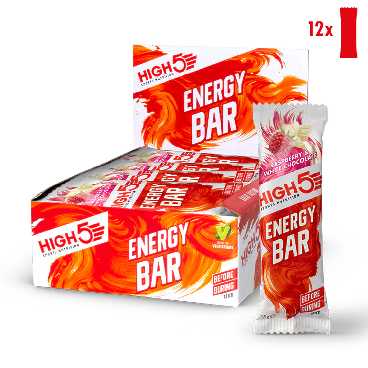 Barra energética High5 (2 sabores Caramelo y Coco)