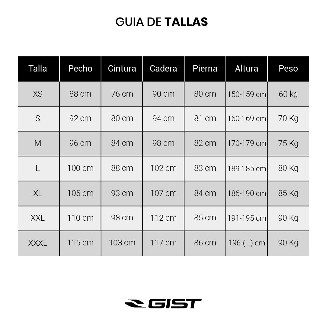 Calza de Ciclismo Gist 3/4