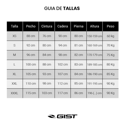 Calza de Ciclismo Gist 3/4