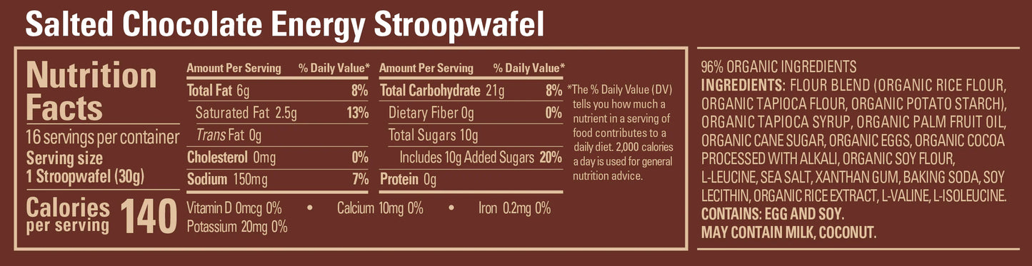 Caja de Wafles GU Energy Stroopwafel 16 unidades (6 sabores)