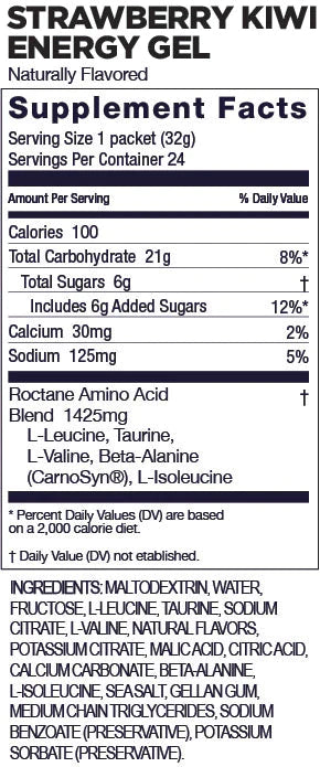 GEL GU Roctane Energy Gel Sin Cafeína (2 Sabores)