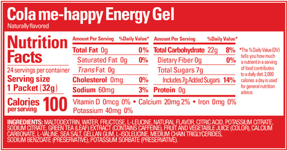 Caja de 24 Geles GU Energy Gel Original 32g Con Cafeína (10 sabores)