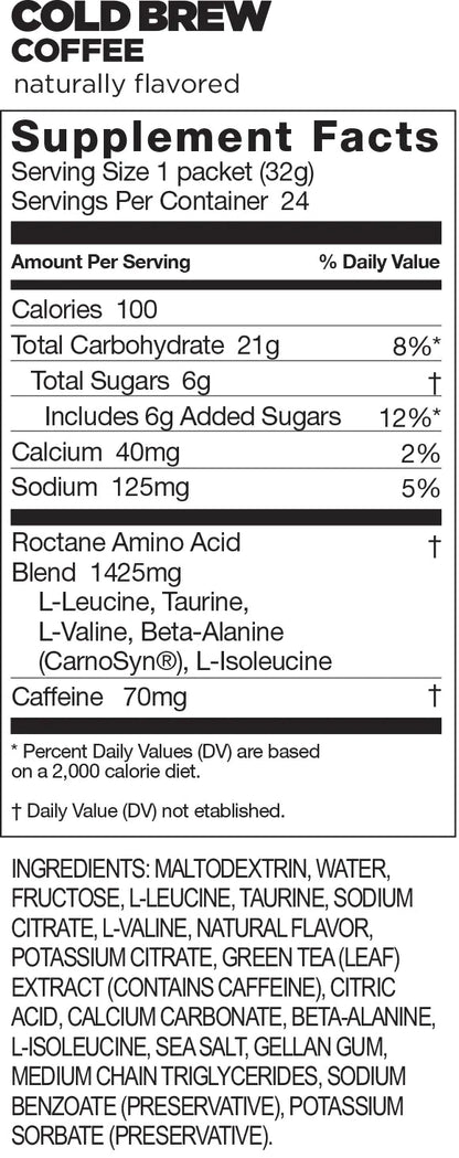 GEL GU Roctane Energy Gel Con Cafeína (6 Sabores)