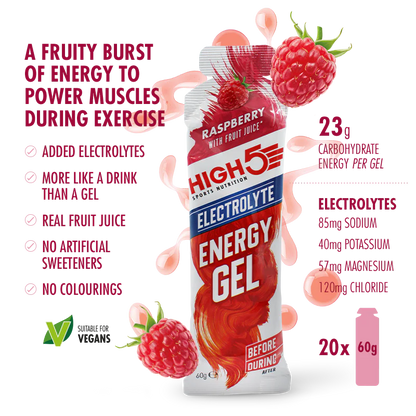 Energy Gel High5 Electrolitos (2 sabores)