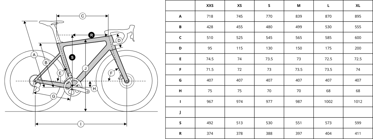 Bicicleta de Ruta escalada aero Ridley Falcn Rs (rojo)