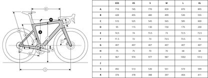 Bicicleta de Ruta escalada aero Ridley Falcn Rs (rojo)