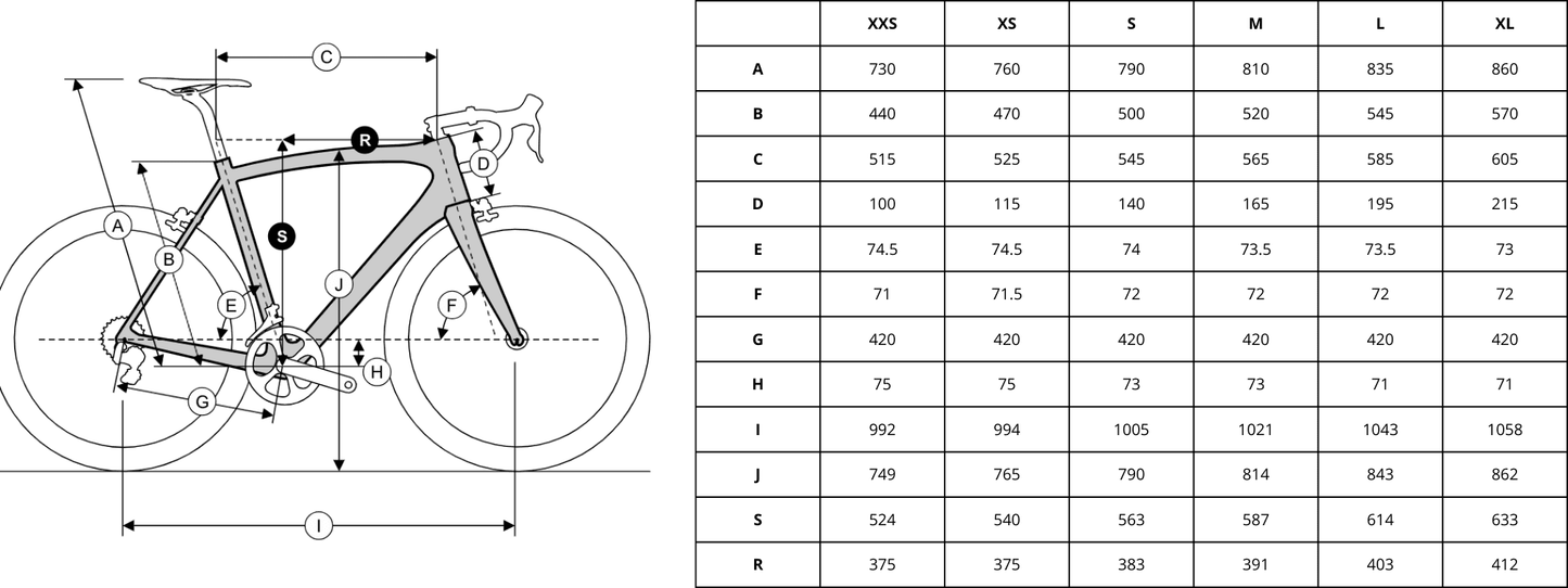 Bicicleta de Ruta Endurance Ridley Grifn Rs (gris)