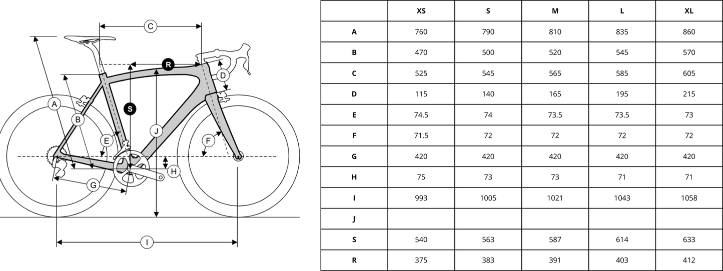 Bicicleta de Ruta Endurance Ridley Grifn (gris)