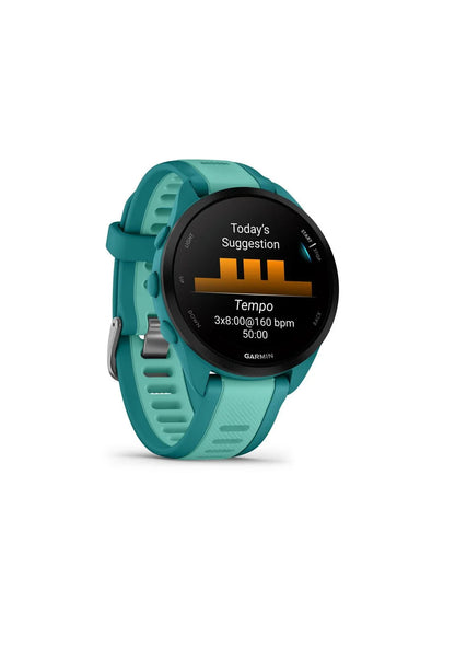 Garmin Forerunner® 165 Music Turquoise/Aqua Turquesa - Reloj GPS Multideporte con Pantalla AMOLED