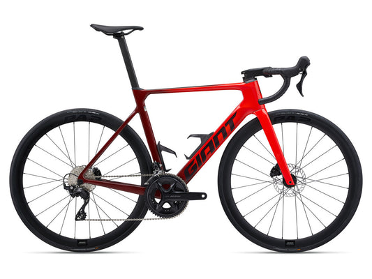 Bicicleta de Ruta Aero Giant Propel Advanced Disc 2 (Rojo 2024)