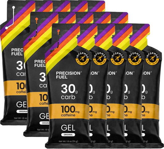 Caja de 15 Geles con Cafeina Precision Fuel PF 30 Caffeine Gel (51 g)