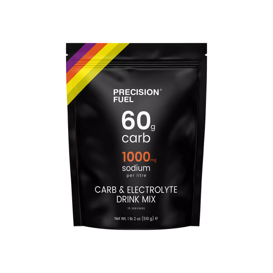 Bebida alta en Carbohidratos. Precision Fuel Carb & Electrolyte Drink Mix (510grs - 60g Carbo)