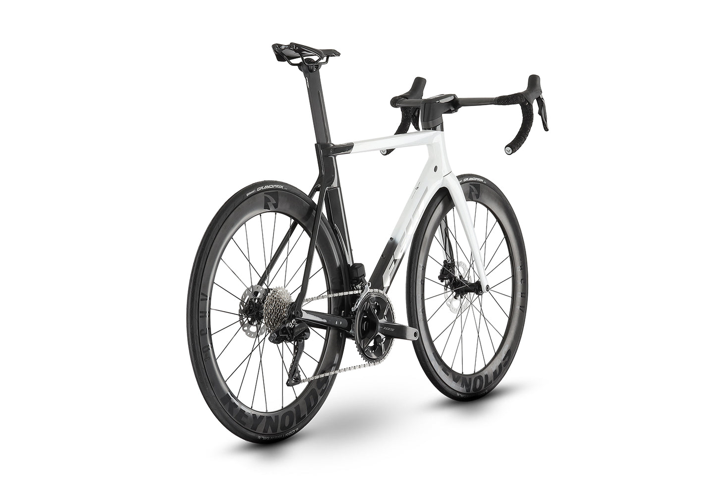 Bicicleta de Ruta Felt Aero Road Advanced 105 Di2 (Negro-Blanco)