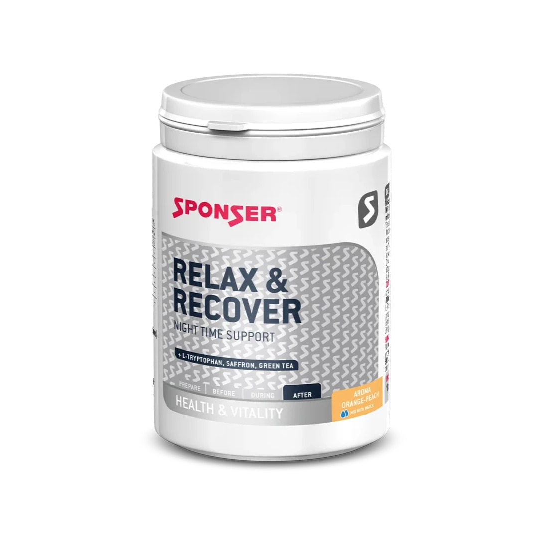 Recuperador nocturno Sponser Relax Recovery (120g)