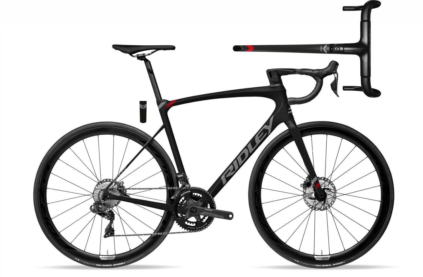 Bicicleta de Ruta endurance Ridley Fenix SLiC (negro)