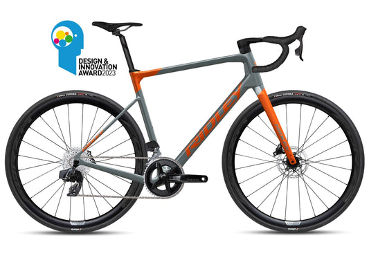 Bicicleta de Ruta Endurance Ridley Grifn (naranja-gris)