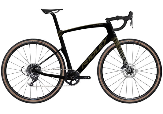 Bicicleta de Gravel Ridley Kanzo Fast (negro-dorado)