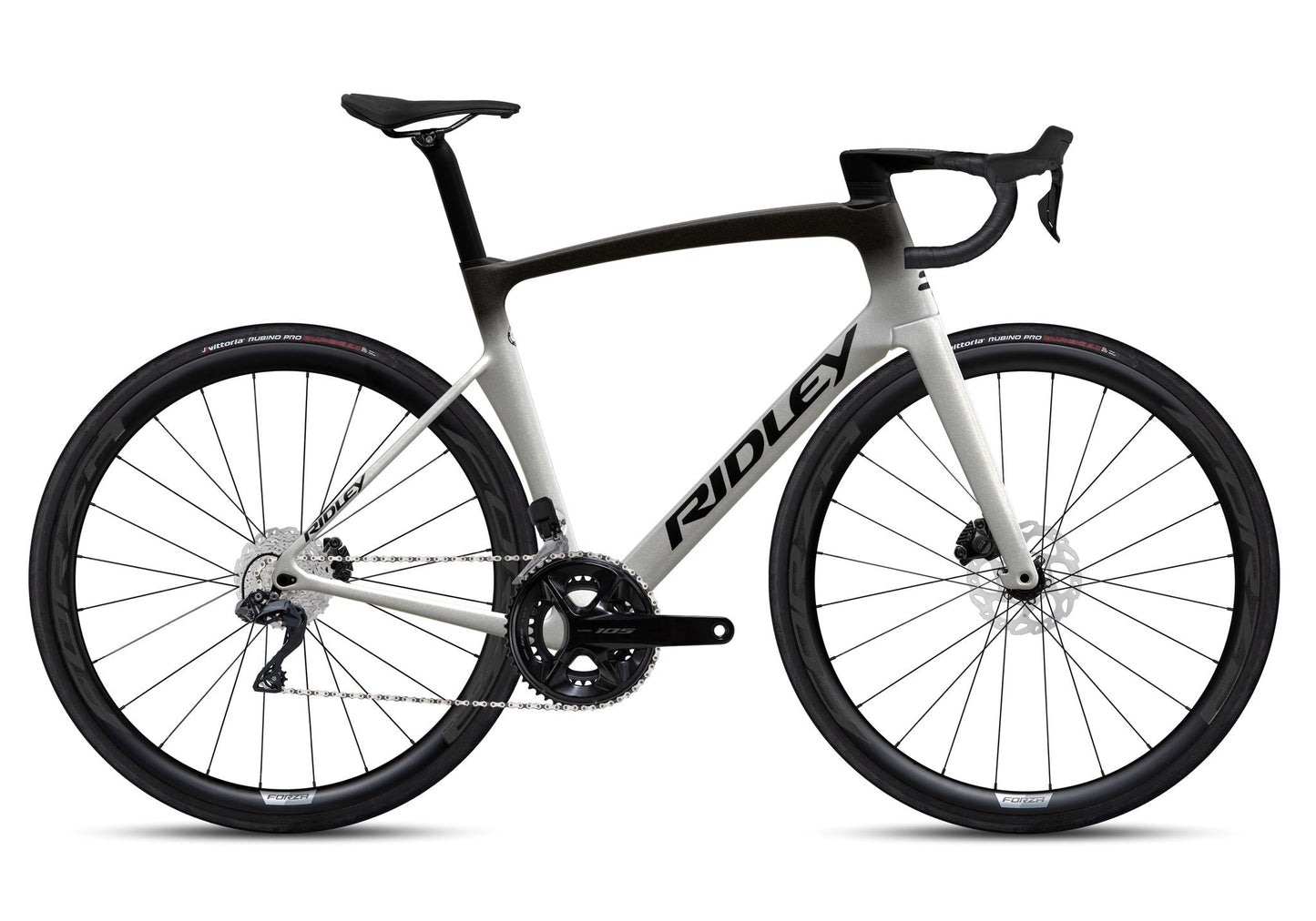 Bicicleta de Ruta Aero Ridley Noah Fast Disc (gris)