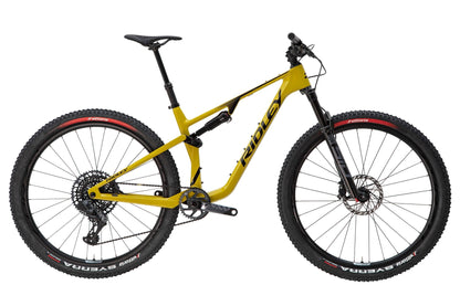 Bicicleta de MTB doble suspensión Ridley Raft XC (amarillo)