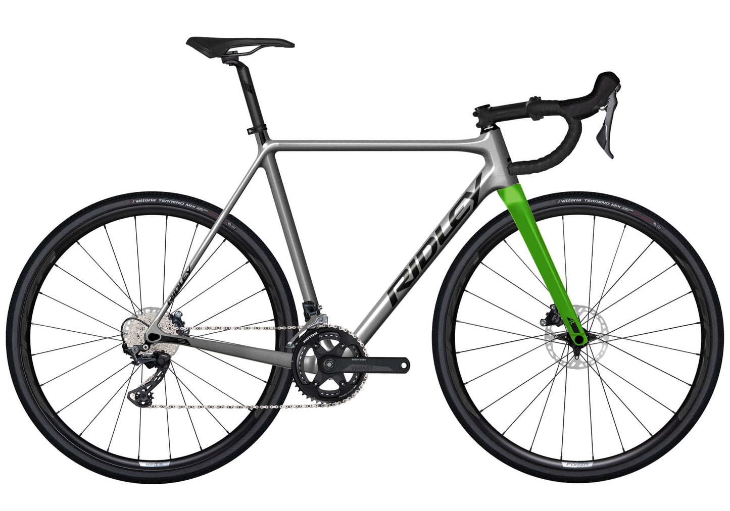 Bicicleta de Ciclocross Ridley X-Night SL Disc (gris-verde)