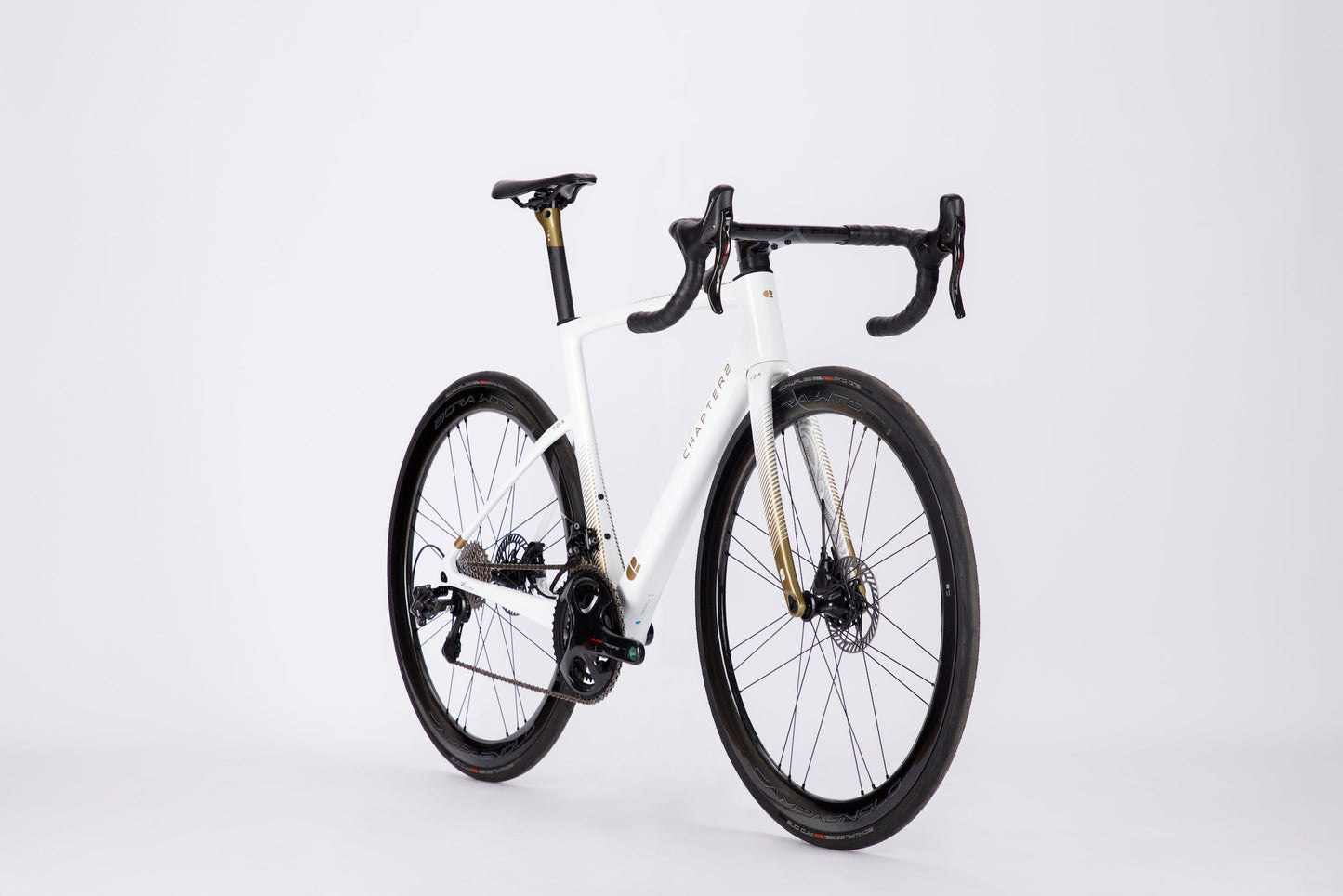 Cuadro de Bicicleta Chapter2 Toa: White / GOLD (KOURA)