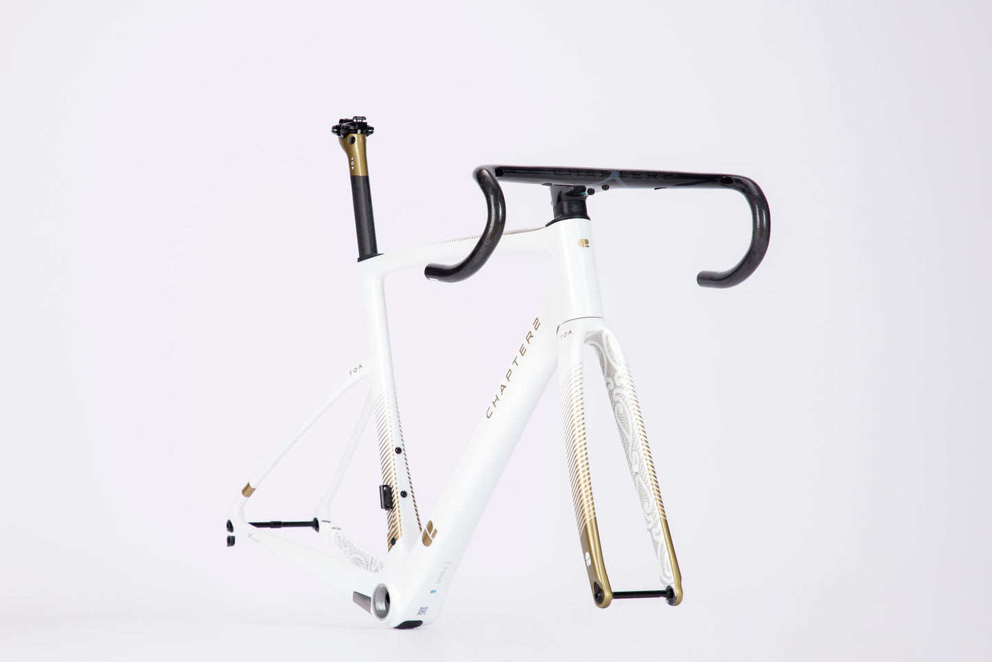 Cuadro de Bicicleta Chapter2 Toa: White / GOLD (KOURA)