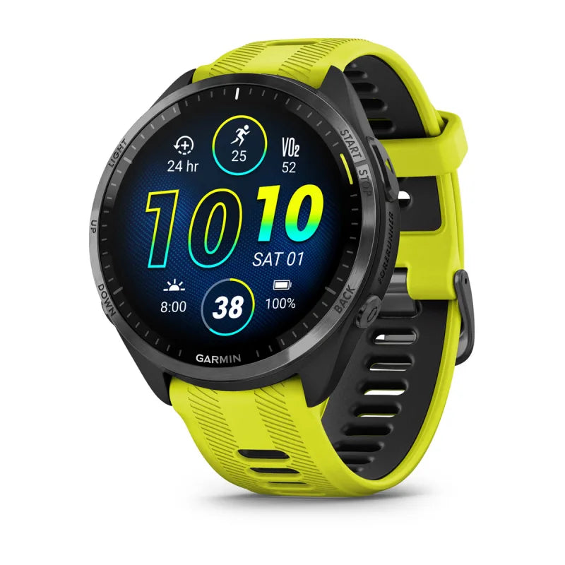 Garmin Forerunner® 965 Yellow Amarillo - Reloj GPS Multideporte con Pantalla AMOLED