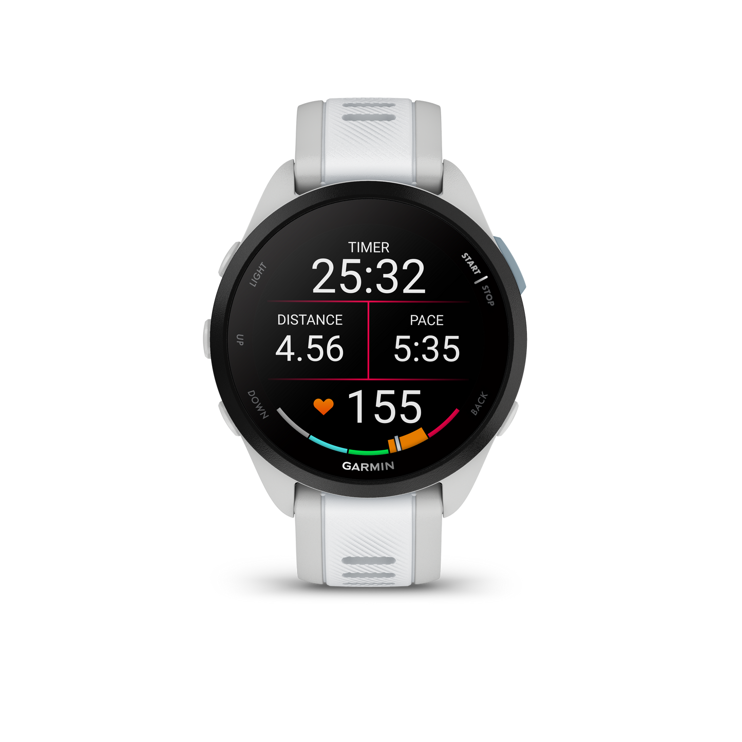 Garmin Forerunner® 165 Music Grey/Whitestone  Gris/Blanco - Reloj GPS Multideporte con Pantalla AMOLED