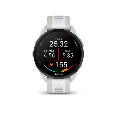 Garmin Forerunner® 165 Music Grey/Whitestone  Gris/Blanco - Reloj GPS Multideporte con Pantalla AMOLED