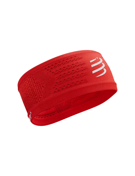 Cintillo anti sudor Headband Compressport On/Off Core Rojo