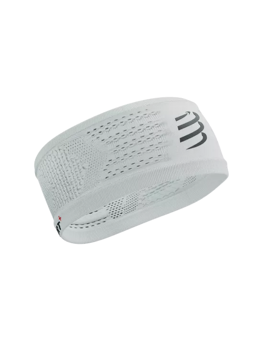 Cintillo anti sudor Headband Compressport On/Off Blanco