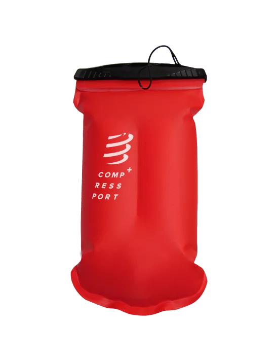 Bolsa de hidratación de 1,5 lts para mochilas de trail y running Compressport Hydration Bag - Rojo