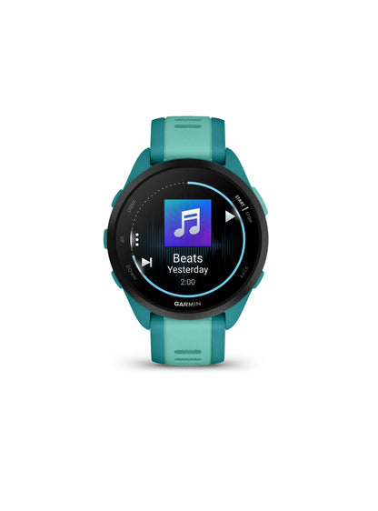 Garmin Forerunner® 165 Music Turquoise/Aqua Turquesa - Reloj GPS Multideporte con Pantalla AMOLED