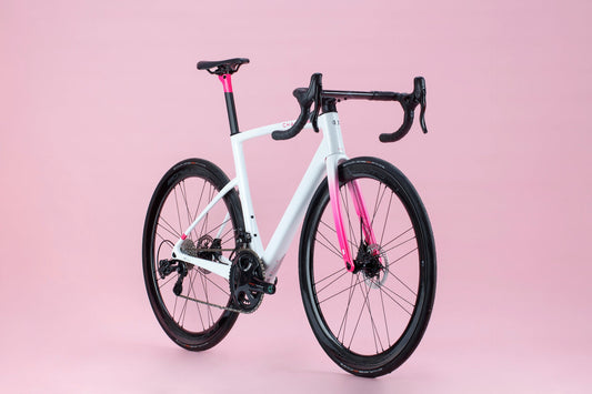 Cuadro de Bicicleta Chapter2 Toa: WHITE + PINK (Māwhero)