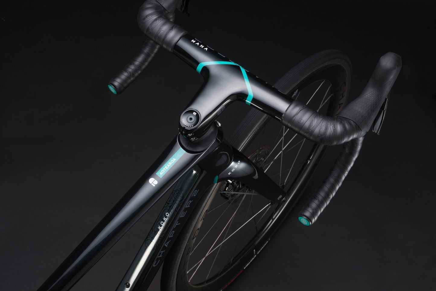 Cuadro de Bicicleta Chapter2 Koko: GLOSSY BLACK (Tuhua)