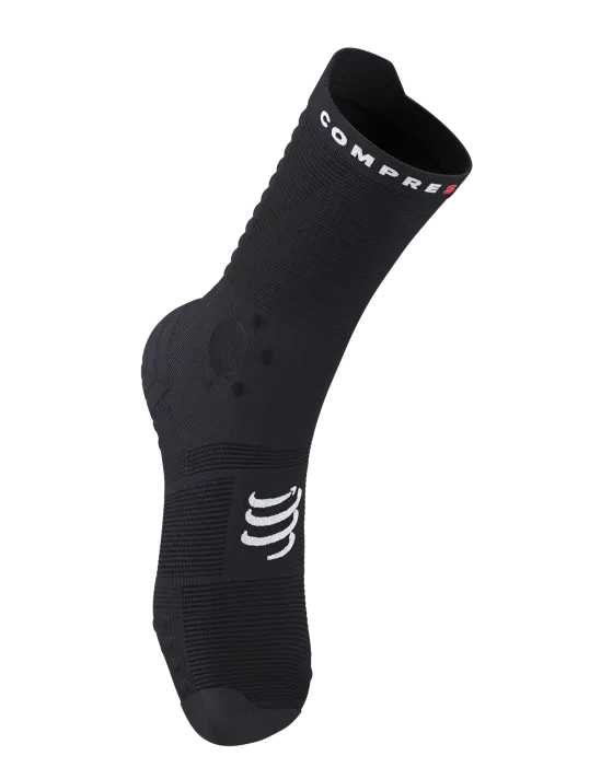 Calcetines de Running Compressport Pro Racing Socks v4.0 TRAIL Black