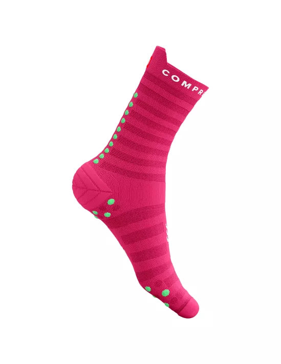 Calcetines de Running Pro Racing Socks ULTRALIGHT v4.0 Hot Pink/Summer Green