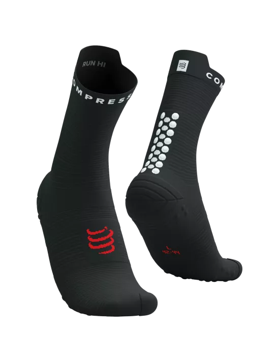 Calcetines de Running Pro Racing Socks v4.0 Black White/Core Red