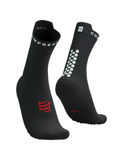 Calcetines de Running Pro Racing Socks v4.0 Black White/Core Red