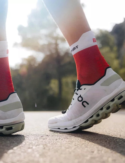 Calcetines de Running Pro Racing Socks v4.0  Core Red/ White Black