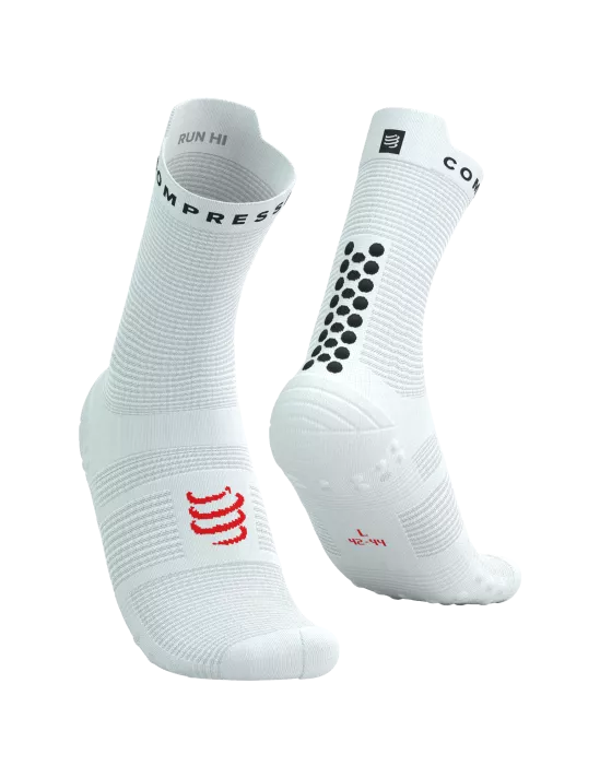 Calcetines de Running Pro Racing Socks v4.0 White/BlackCore Red